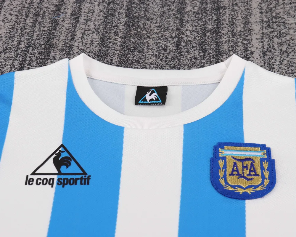 Argentina 1986 Retro Argentina National Team Local Jersey Talla infantil Talla infantil 1986 — 3