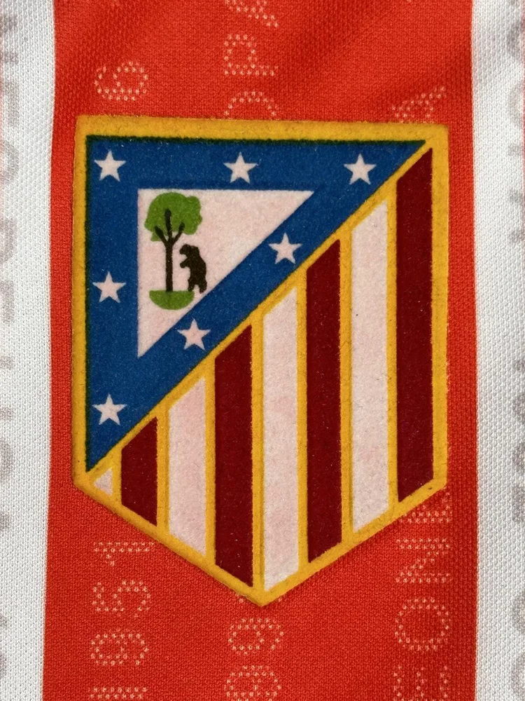 Atlético Madrid 1995/1996 Retro Atletico Madrid Home Soccer Jersey 1995/1996 — 5