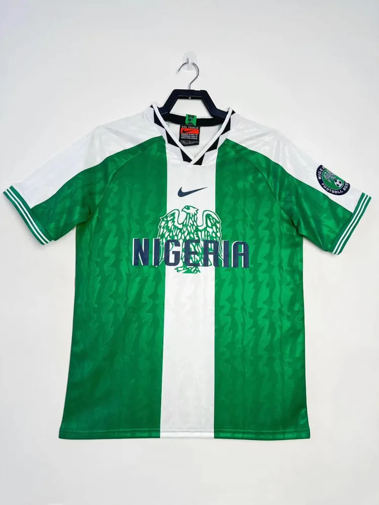 Nigeria 1996 Retro Nigeria National Team Local Camiseta de fútbol 1996