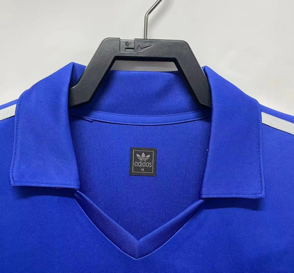 France 1984 Retro France Home Football Shirt 1984 — 3
