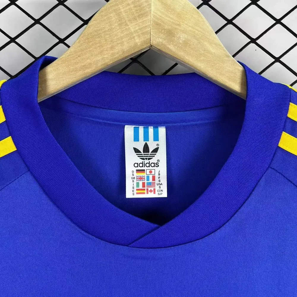 Boca Juniors 1981/1982 Retro Boca Juniors Home Football Jersey 1981/1982 — 4