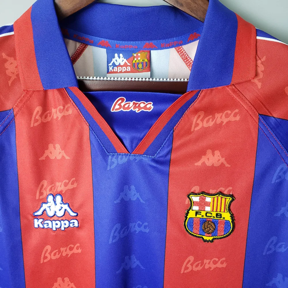 Barcelona 1996/1997 Retro Barcelona Football Shirt Home 1996/1997 — 3