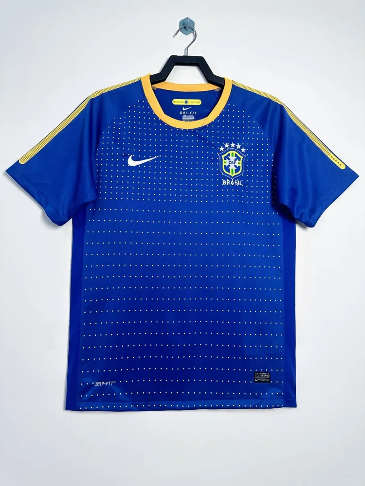 Brazil 2010 Retro Brazil Visitante Camiseta de fútbol 2010