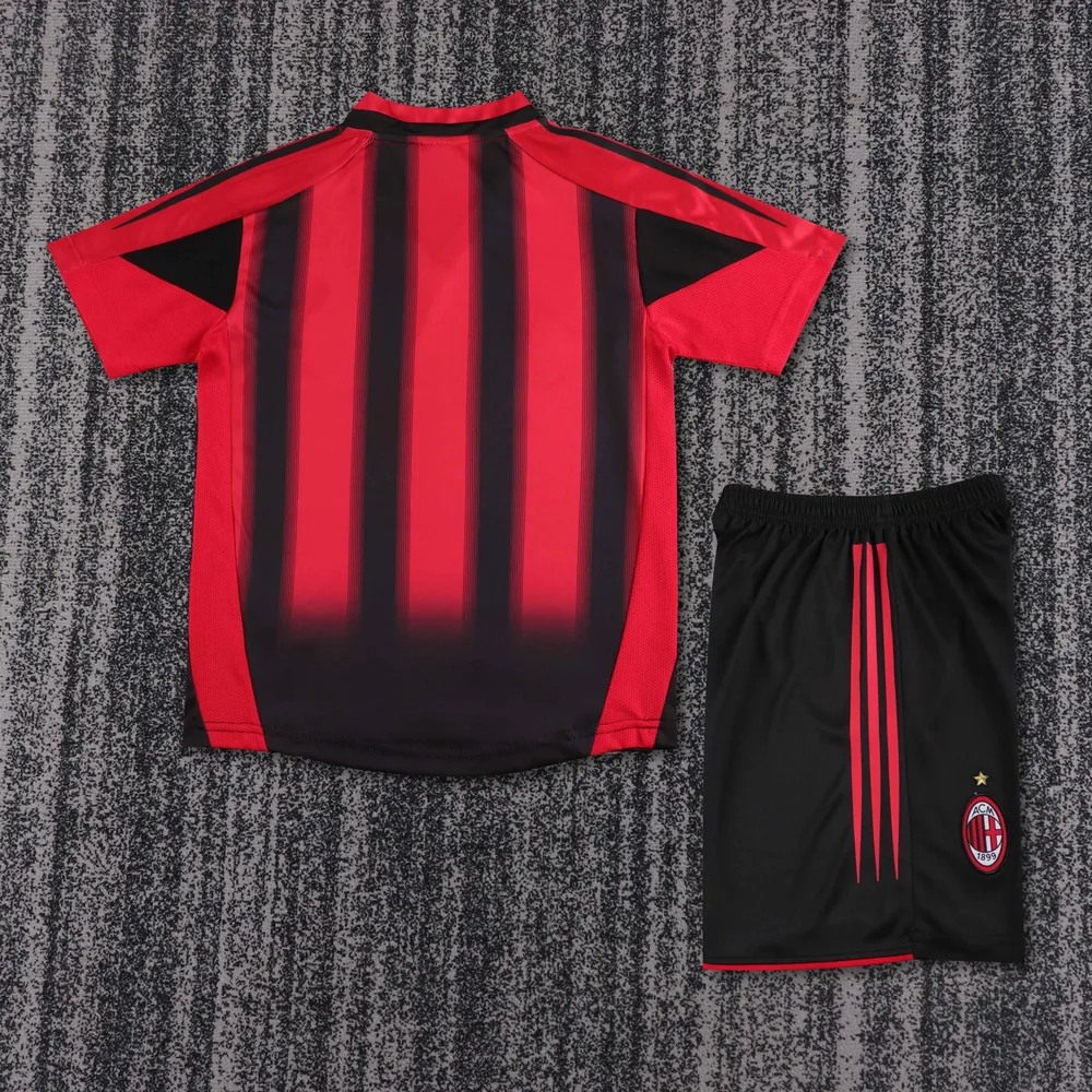 AC Milan 2004-2005 Retro AC Milan Third Away Football Shirt Kids Size 2004/2005 — 2