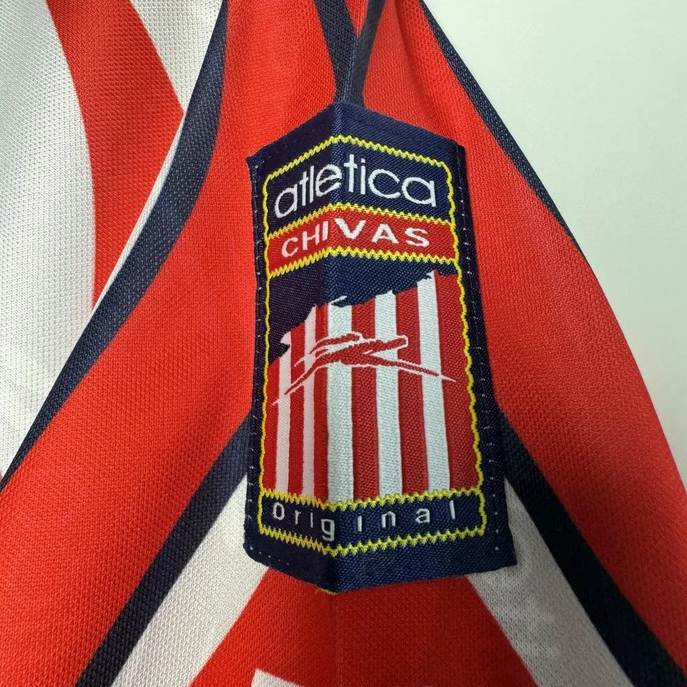 Chivas 1998-1999 Retro Chivas Home Soccer Jersey 1998/1999 — 8