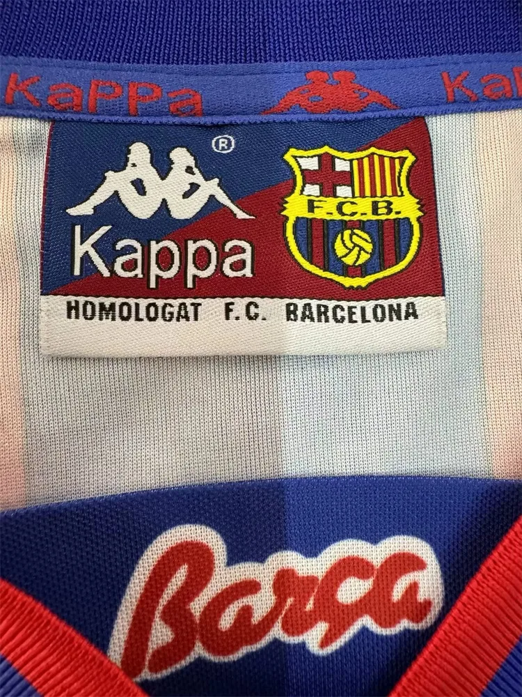 Barcelona 1996/1997 Retro Barcelona Home Football Shirt Kids Size 1996/1997 — 5