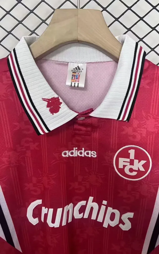 FC Kaiserslautern 1997/1998 Retro FC Kaiserslautern Home Football Jersey 1997/1998 — 3