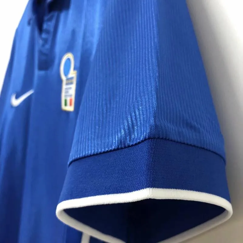 Italy 1998 Retro Italy Home Soccer Shirt 1998 — 6