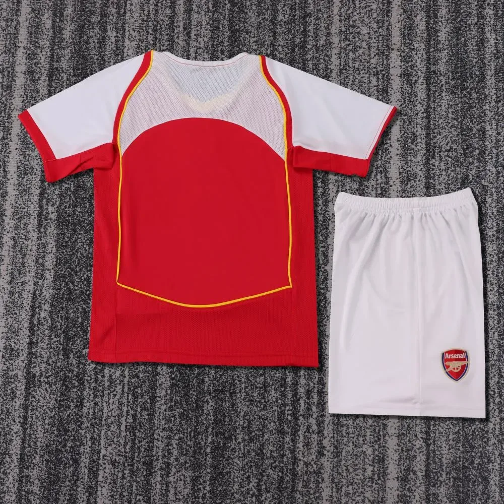 Arsenal 2004-2005 Retro Arsenal Home Football Shirt Kids Size 2004/2005 — 2