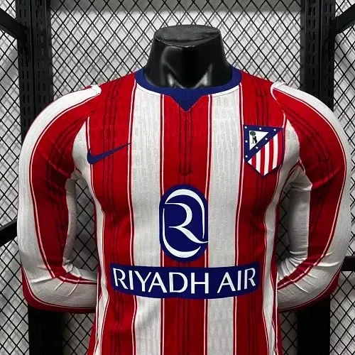 Atlético Madrid 2026/2027 Manga larga Versión jugador Atletico Madrid Local Camiseta de fútbol 2026/27 — 3