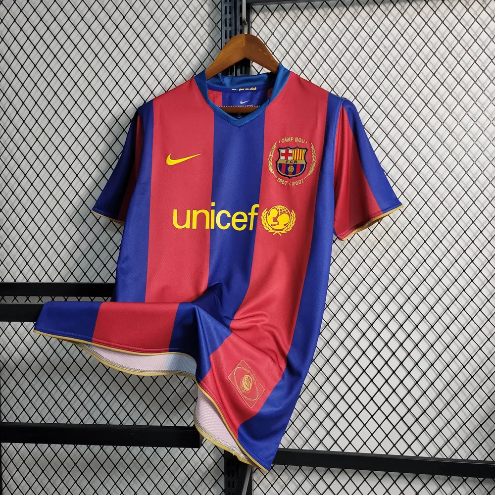 Barcelona Retro Barcelona Camiseta de fútbol Local 2007/2008 2007/2008 — 8