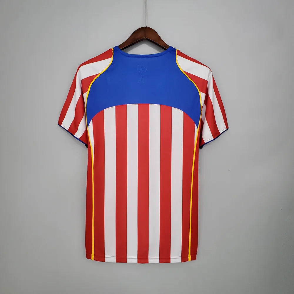 Atlético Madrid 2004/2005 Retro Atletico Madrid Home Soccer Jersey 2004/2005 — 2