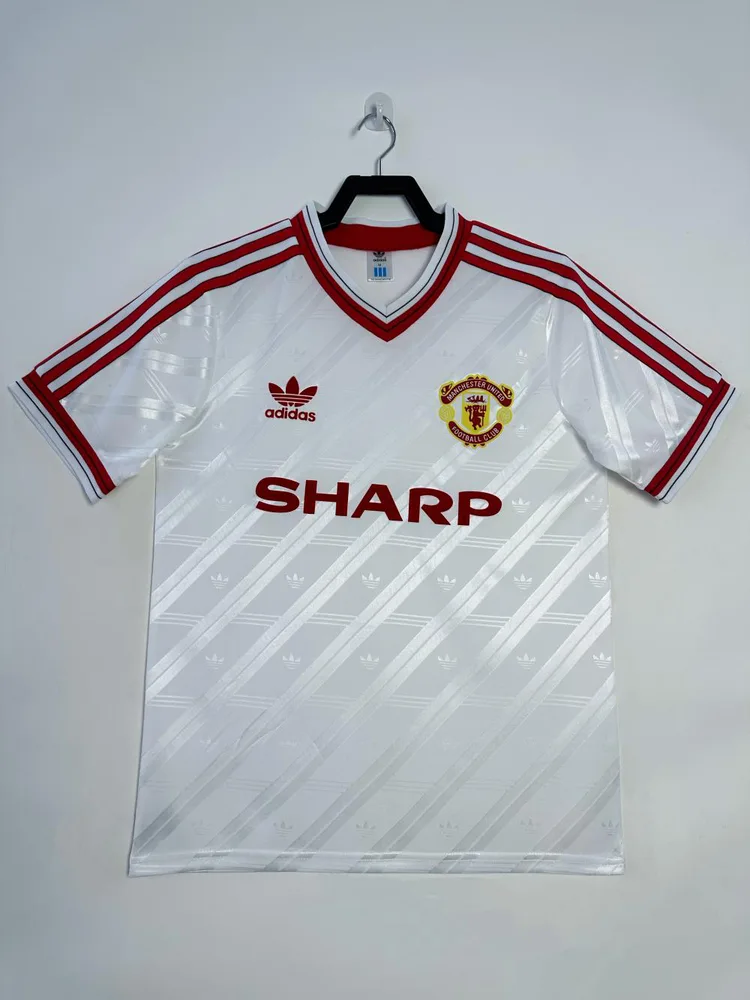 Manchester United 1986/1988 Retro Manchester United Visitante Camiseta de fútbol 1986/1988