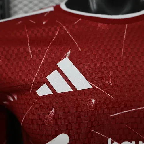 Liverpool 2026/2027 Long Sleeve Player Version Liverpool Home Football Jersey 2026/27 — 8
