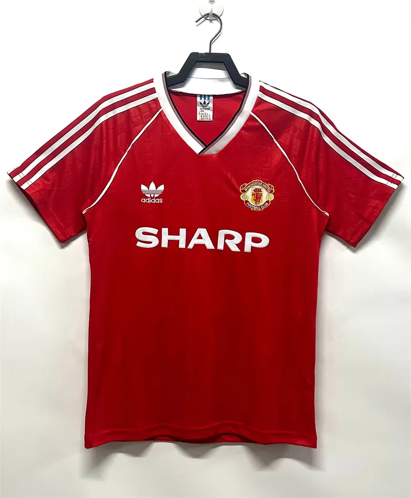 Manchester United 1988/1990 Retro Manchester United Local Camiseta de fútbol 1988/1990