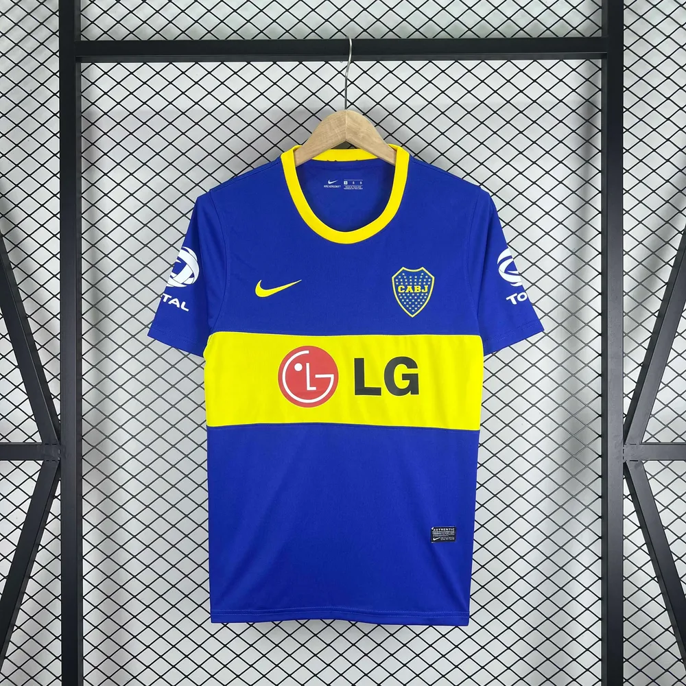 Boca Juniors 2010/2011 Retro Boca Juniors Home Football Jersey 2010/2011