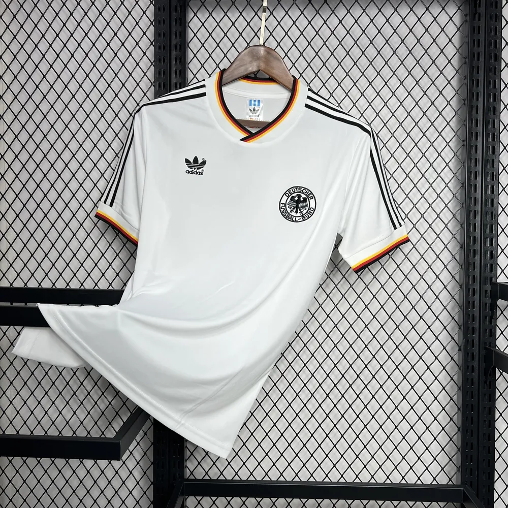 Germany 1986 Retro Camiseta de fútbol Germany Local 1986 — 3