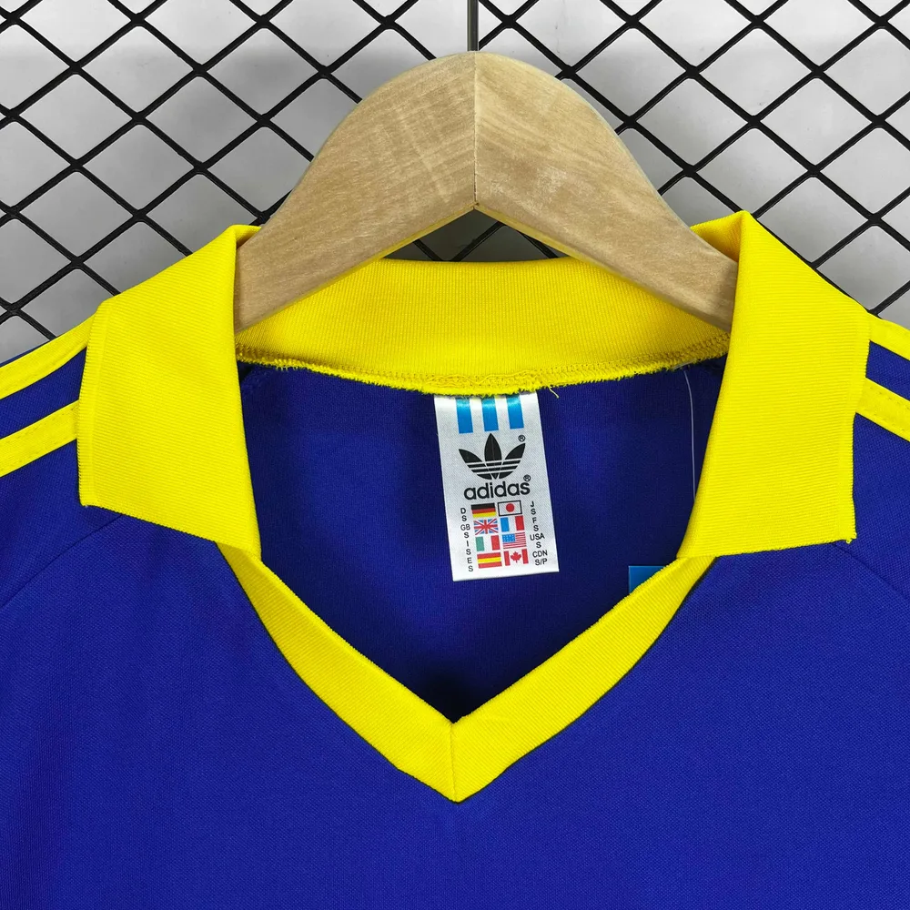 Boca Juniors 1985/1986 Retro Boca Juniors Home Football Jersey 1985/1986 — 5