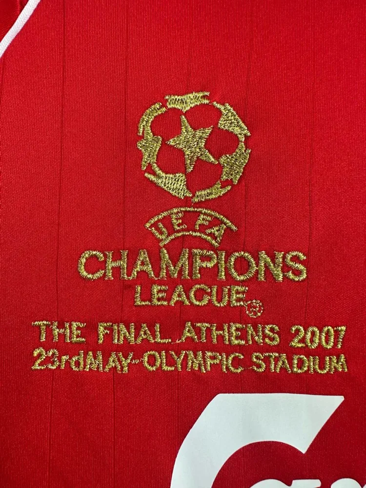 Liverpool 2006/2008 Retro Liverpool Champions League version Camiseta de fútbol Local 2006/2008 — 7