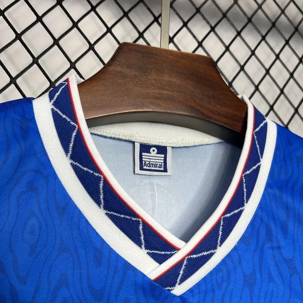 Rangers 1990/1992 Retro Rangers Home Football Shirt 1990/1992 — 4