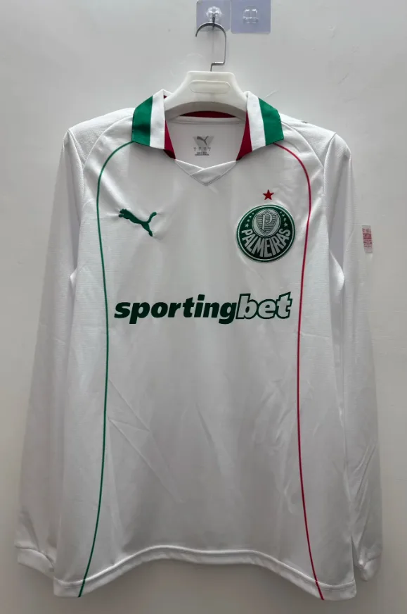 Palmeiras 2026/2027 Long Sleeve Palmeiras Away Football Jersey 2026/27