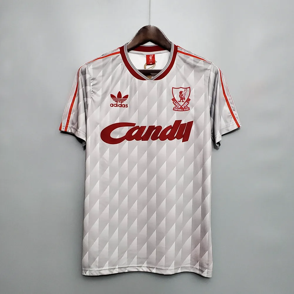 Liverpool 1989/1991 Retro Liverpool Visitante Camiseta de fútbol 1989/1991