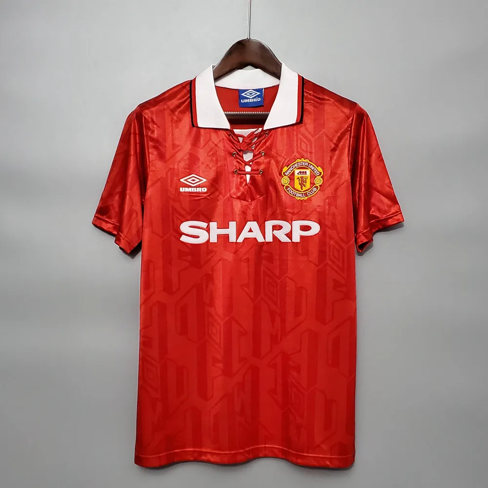 Manchester United 1992/1994 Retro Manchester United Local Camiseta de fútbol 1992/1994