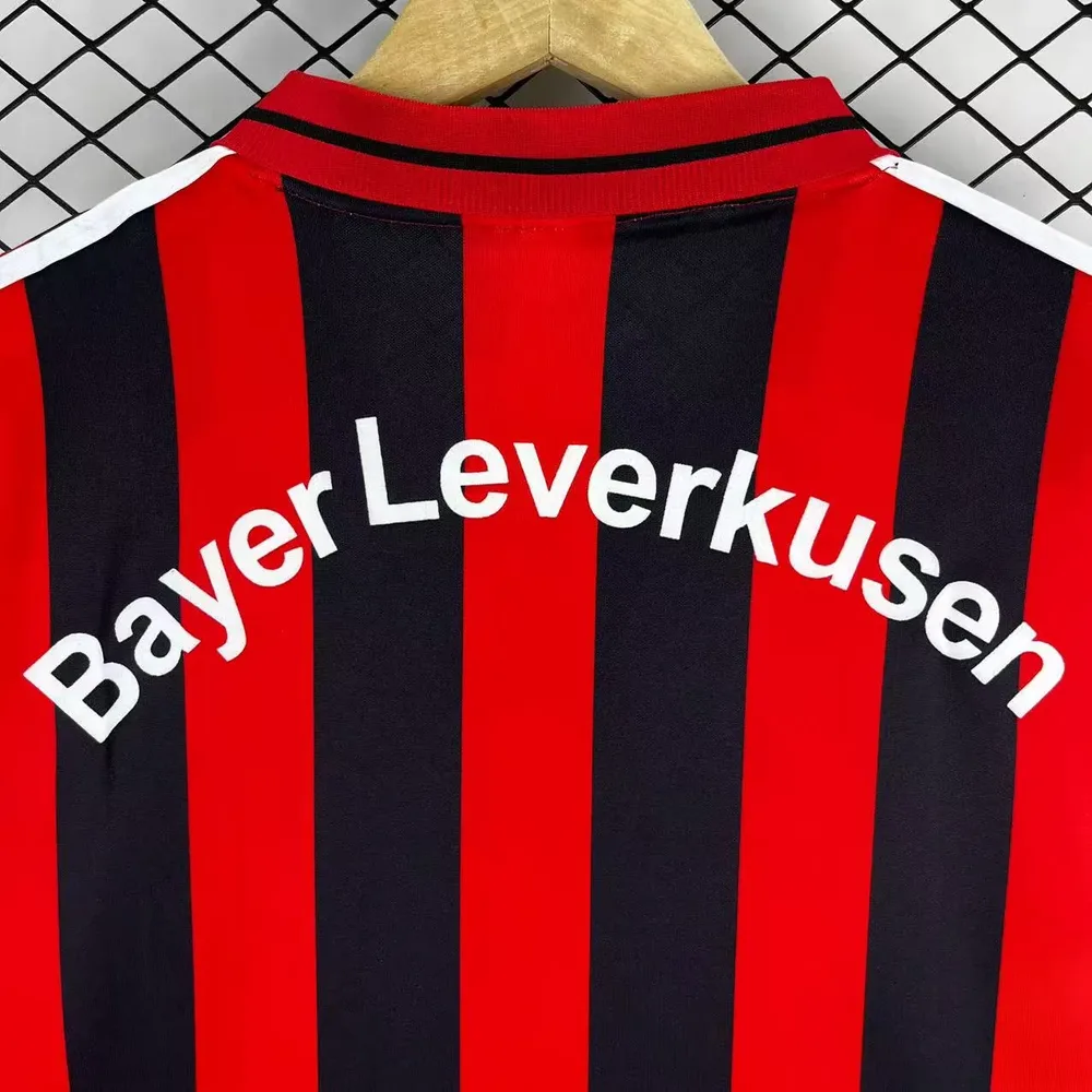 Bayer Leverkusen 2000/2001 Retro Leverkusen Home Football Jersey 2000/2001 — 7
