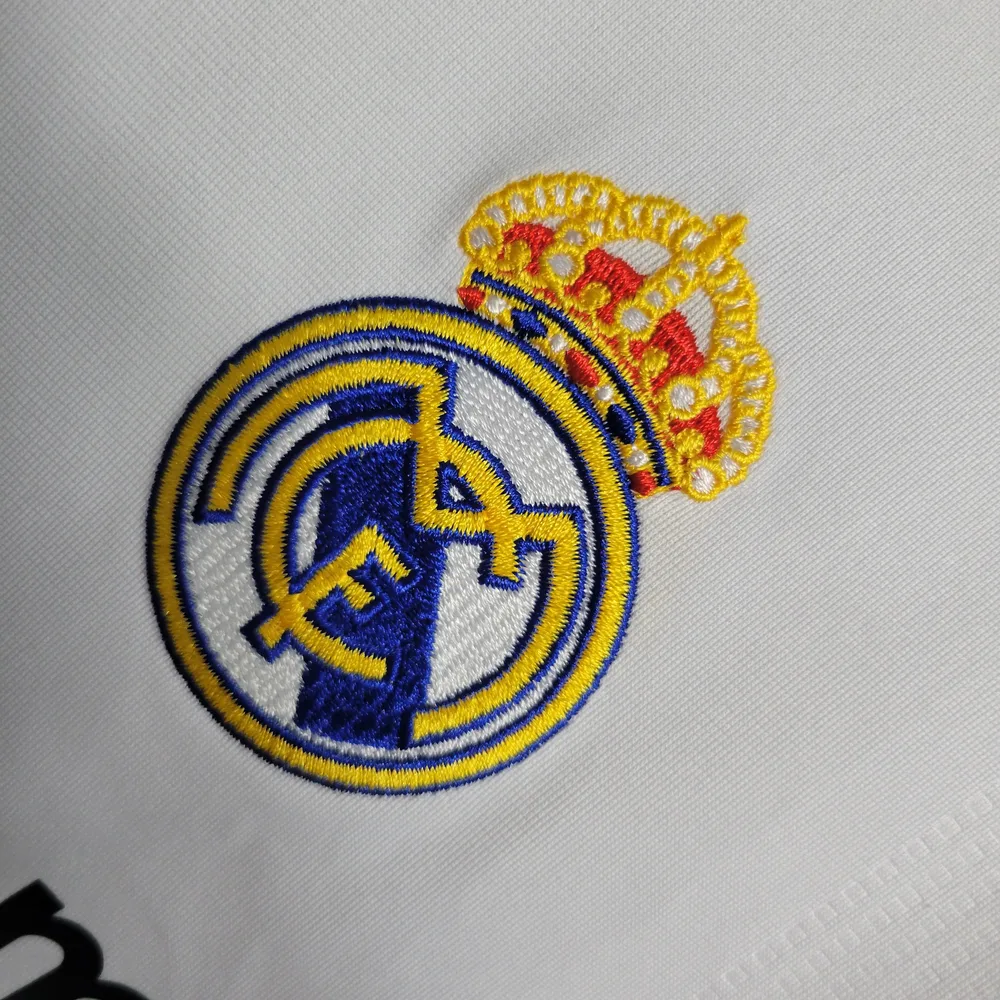 Real Madrid 2009/2010 Retro Manga larga Real Madrid Local Camiseta de fútbol 2009/2010 — 6