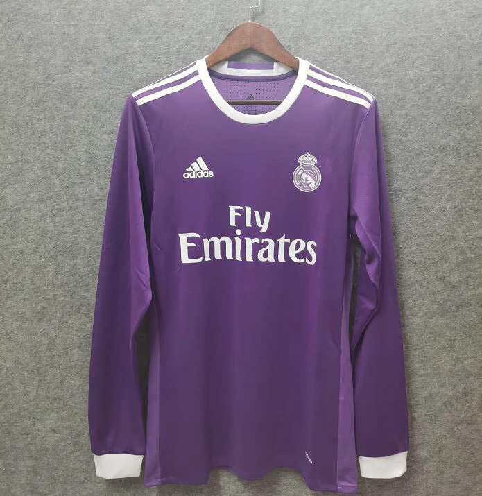 Real Madrid 2016/2017 Retro Manga larga Real Madrid Visitante 2016/2017 — 1