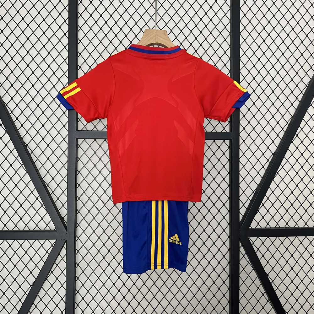 Spain 2010 Retro Spain Home Football Shirt Kids Size 2010 — 2