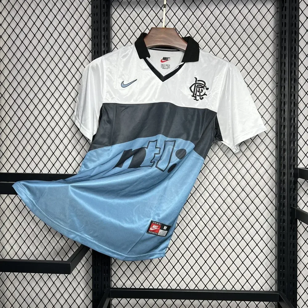 Rangers 1999/2000 Retro Rangers Away Football Shirt 1999/2000 — 3