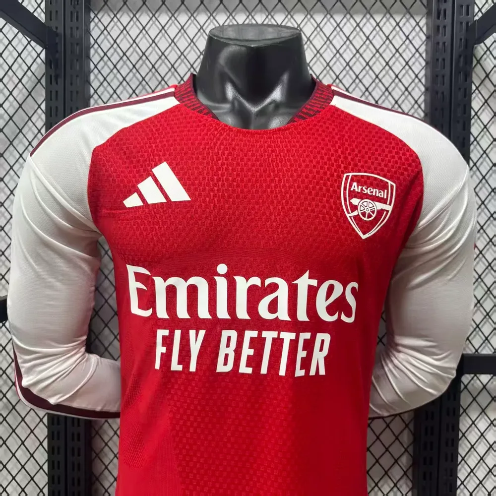 Arsenal 2026/2027 Long Sleeve Player Version Arsenal Home Football Jersey 2026/27 — 4