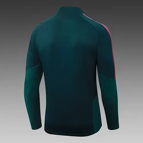 Real Madrid 2026/2027 Real Madrid blue Half-Pull Training Suit Dark green Football Shirt Set 2026/27 — 5