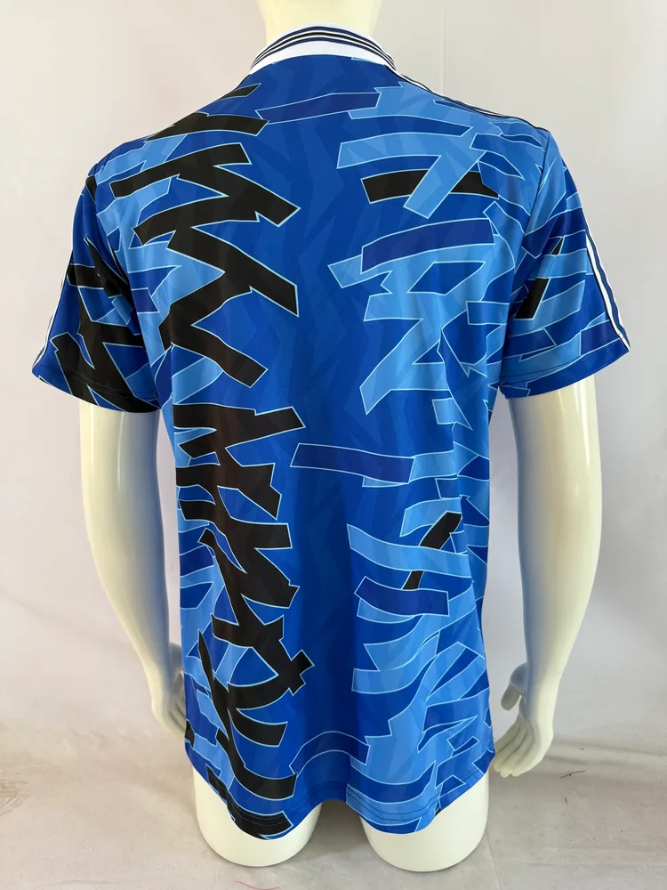 Schalke 04 1992/1993 Retro Schalke 04 Home Football Jersey 1992/1993 — 2