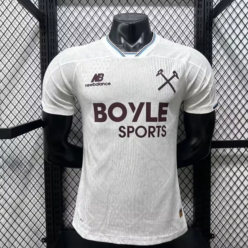West Ham 2026/2027 Player Version West Ham United Away Football Jersey 2026/27