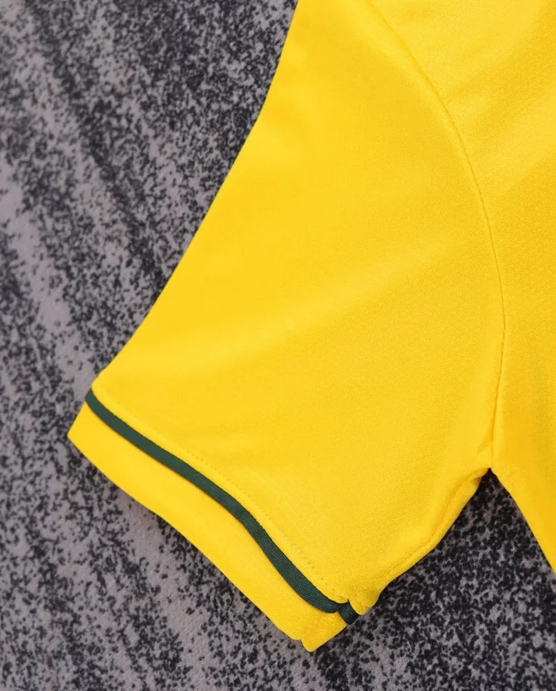 Brazil 1994 Retro Brazil Home Football Shirt Kids Size 1994 — 8