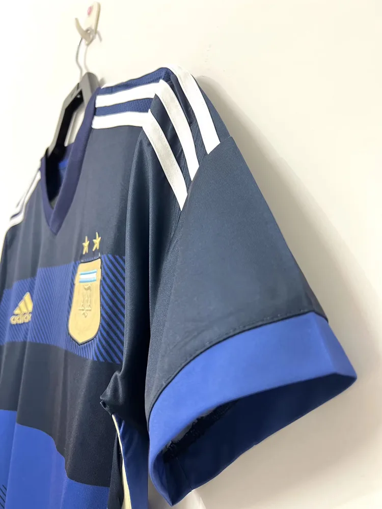 Argentina 2014 Retro Argentina National Team Away Jersey 2014 — 7