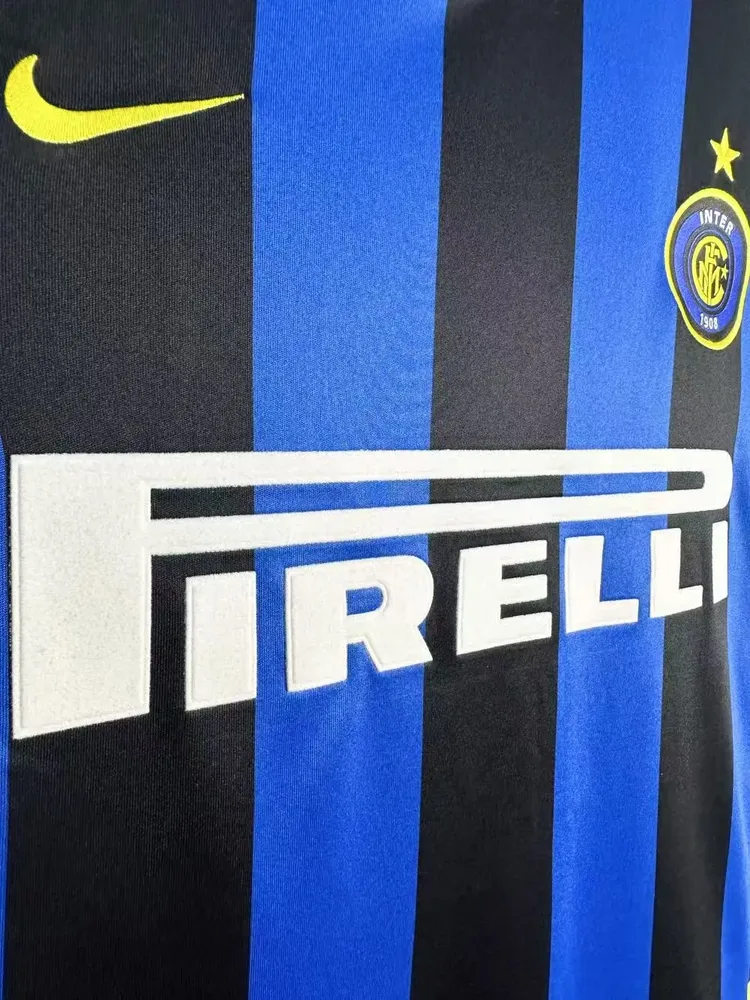 Inter Milan 2002/2003 Retro Inter Milan Home Football Jersey 2002/2003 — 4