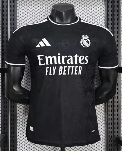 Real Madrid black special edition jersey