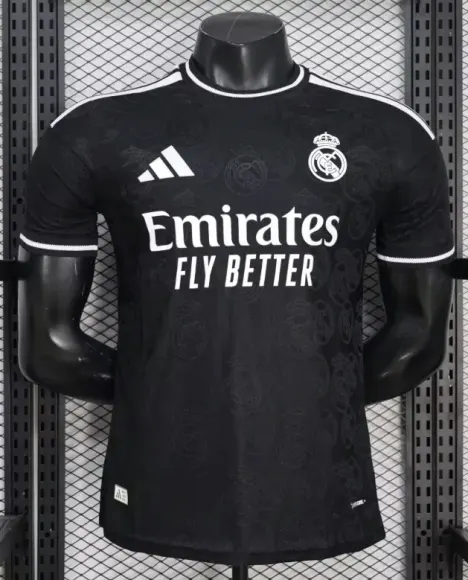 Real Madrid 2026/2027 Player Version Real Madrid Special Edition Black Football Jersey 2026/27